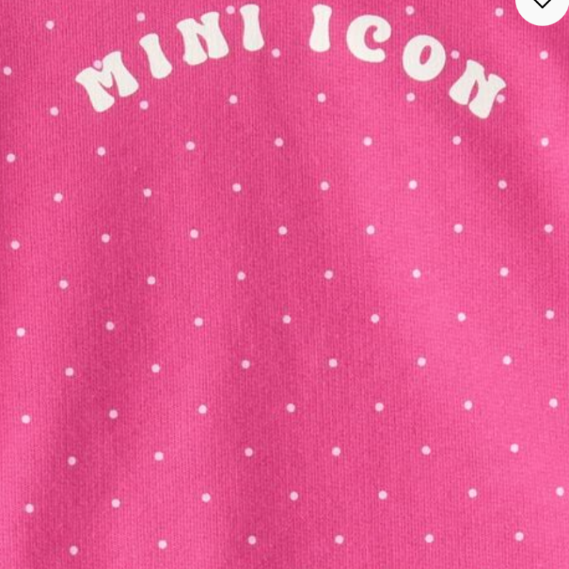 Conjunto bebé niña fucsia Mini Icon 💗