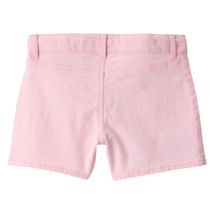 Short de sarga para niña color rosado