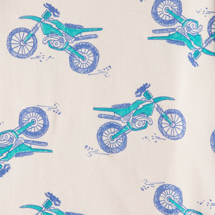 Pijama 4 Piezas Motocross Algodón