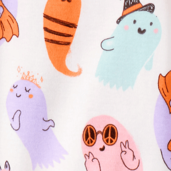 Pijama de Niña 2 Piezas – Fantasmitas de Halloween 👻