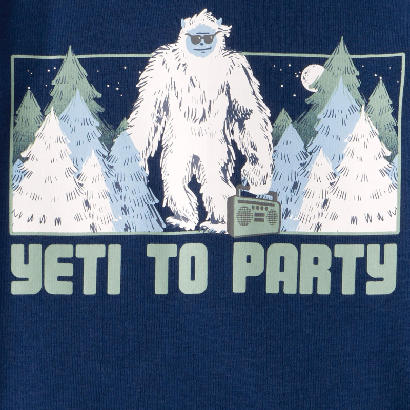 Pijama 4 Piezas Yeti Algodón