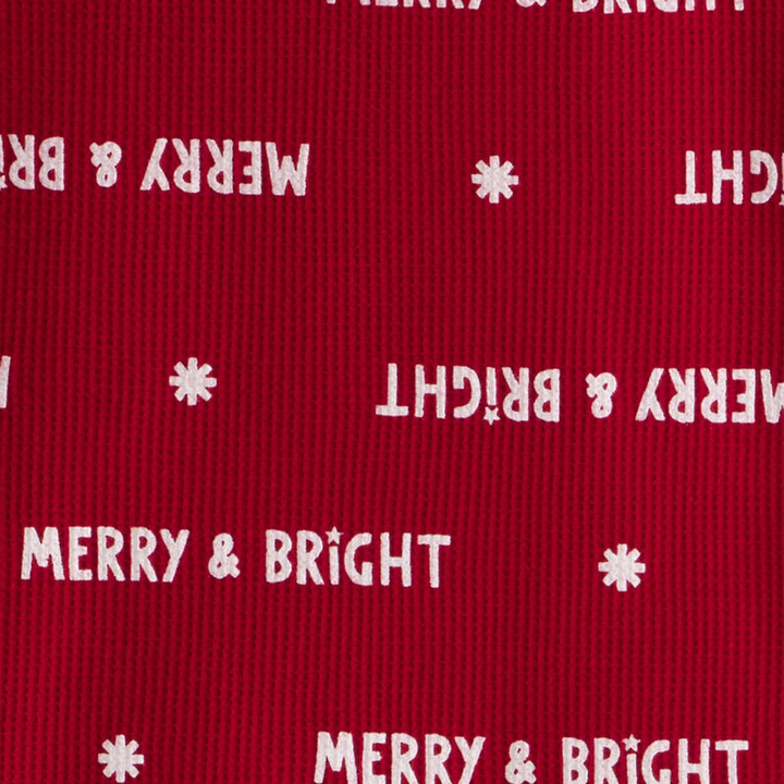 Pijama térmica de 2 piezas Merry & Bright para bebito