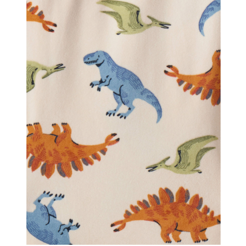 Pijama de 2 piezas con motivo de dinosaurio