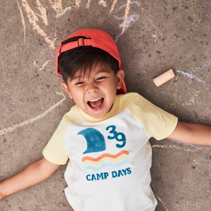 Conjunto 2 piezas Camp Days para niño