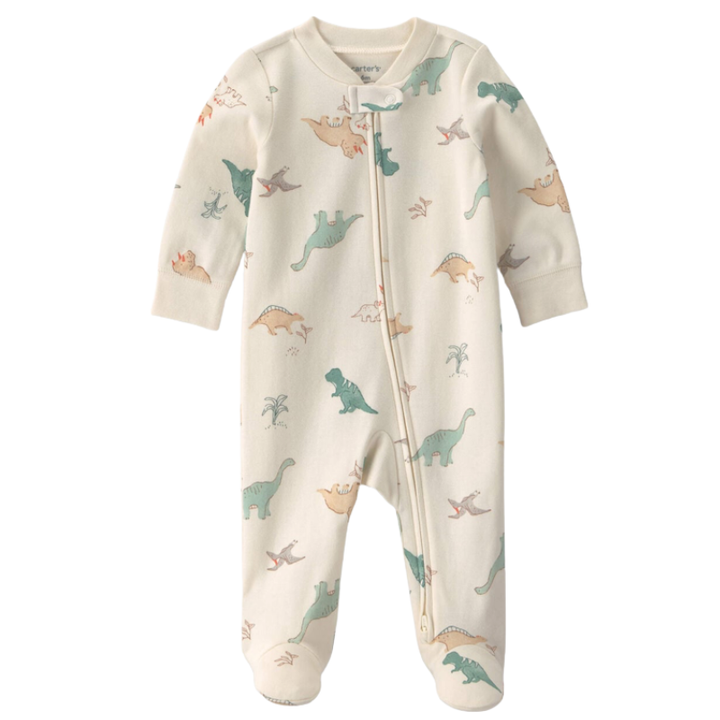 Pijama 1 pieza de dinosaurios para bebito