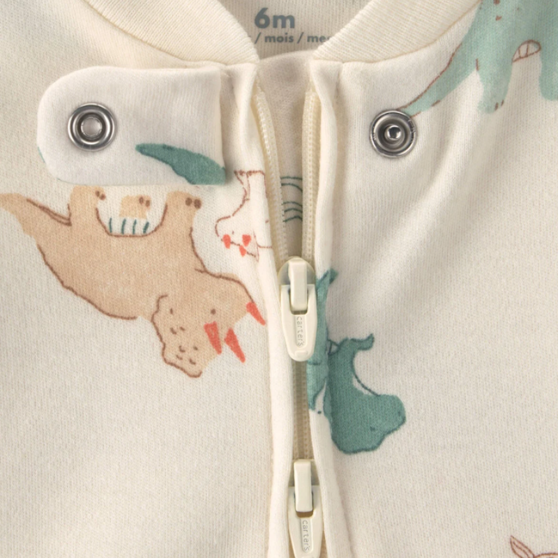 Pijama 1 pieza de dinosaurios para bebito