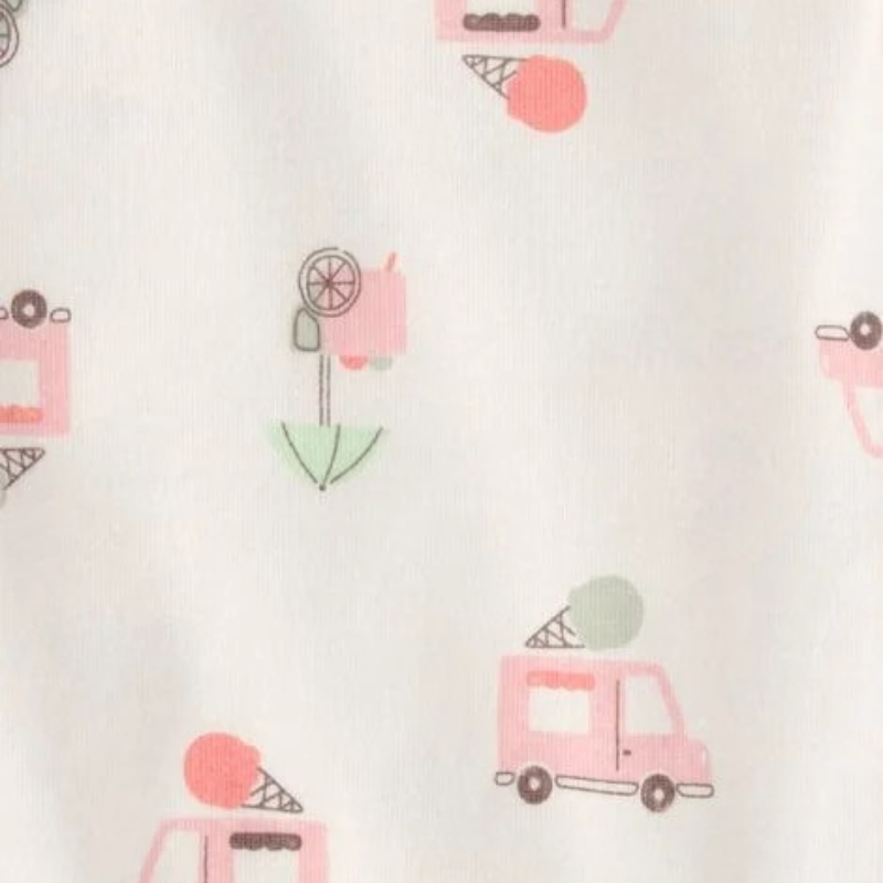 Conjunto de 3 piezas con blusa, mameluco y short para bebita