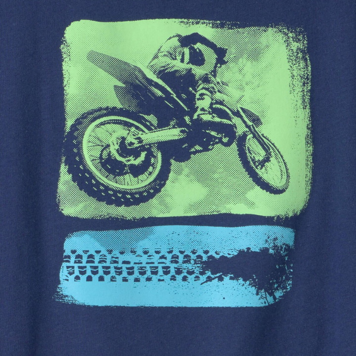 Camiseta motocross para niño