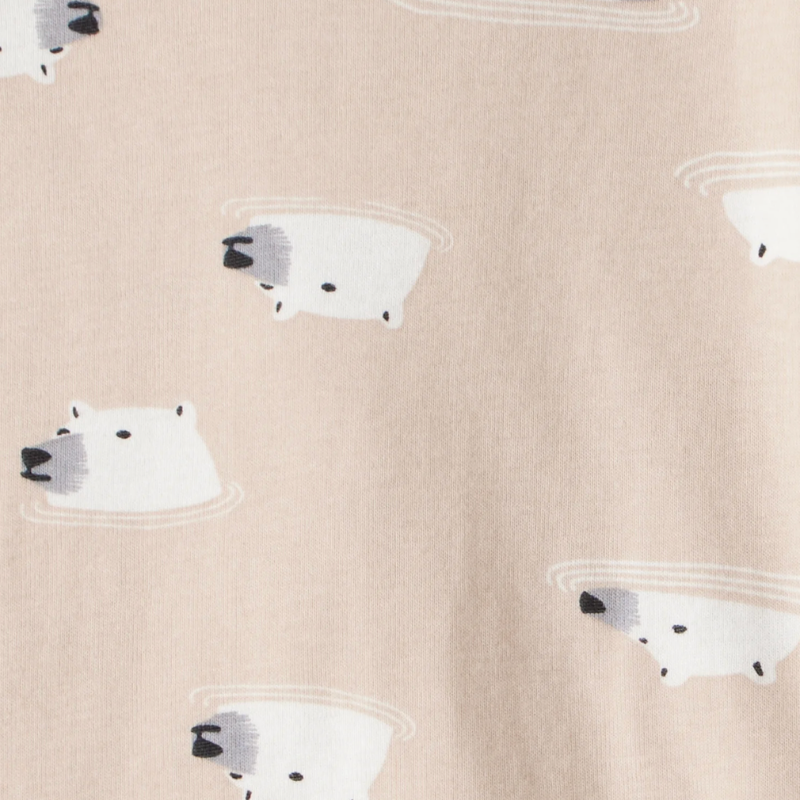 Pijama 4 piezas pingüinos y osos polares