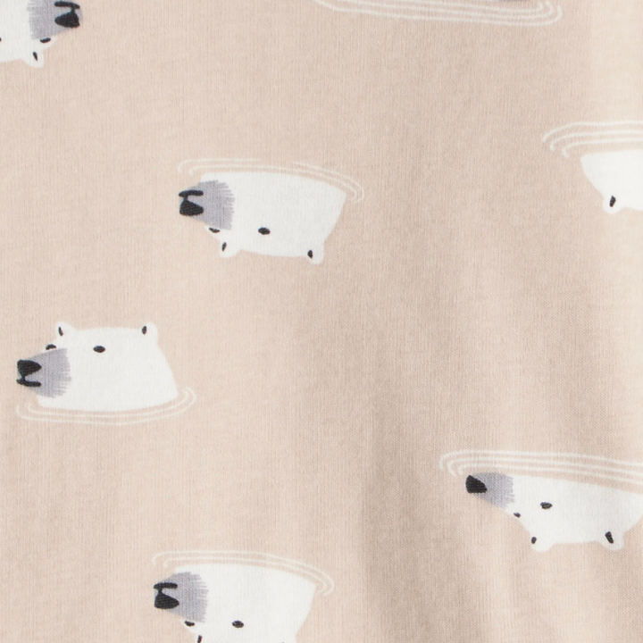 Pijama 4 piezas pingüinos y osos polares
