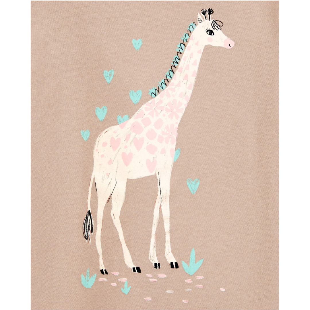 Blusa manga larga jirafa