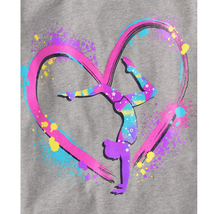 Blusa con corazón y bailarina
