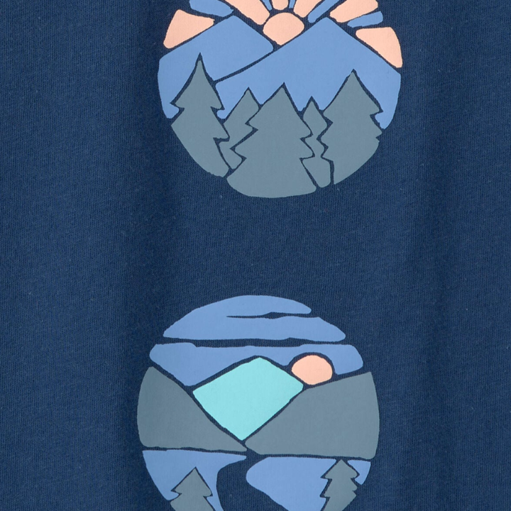 Camiseta paisajes aventura para niño