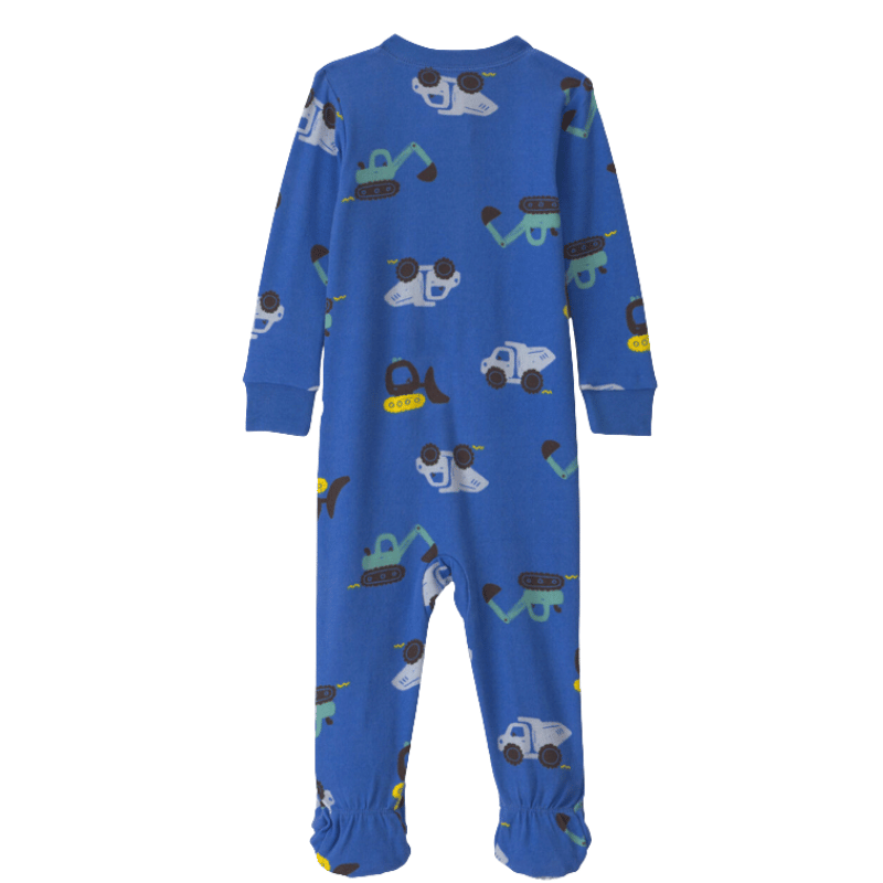 Pijama de Bebito 1 Pieza con Piecitos – Construcción 🚜💙