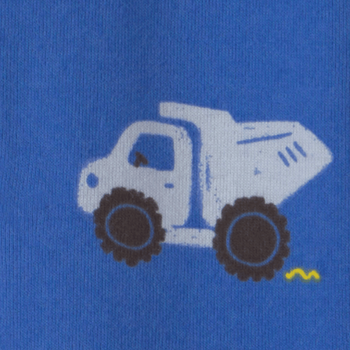 Pijama de Bebito 1 Pieza con Piecitos – Construcción 🚜💙