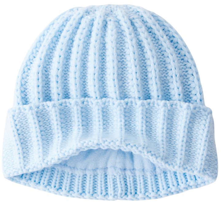 Gorro tejido azul  💙🧸