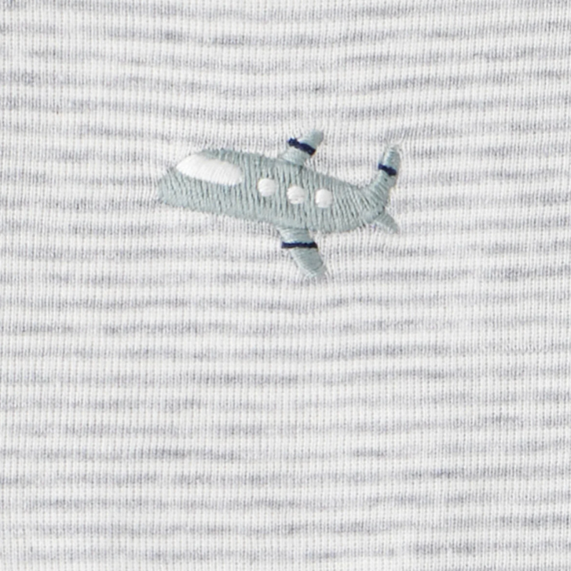 Set 3 piezas avioncitos para bebito ✈️💚