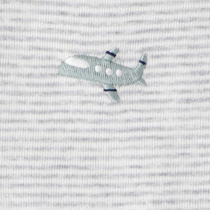 Set 3 piezas avioncitos para bebito ✈️💚