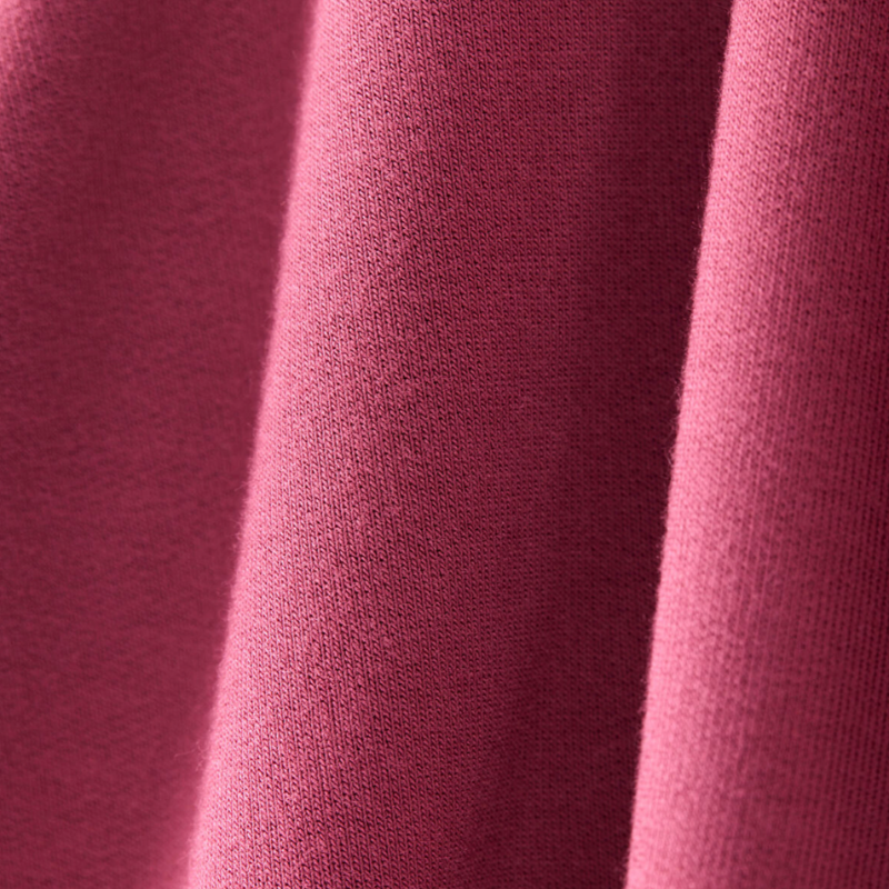 Conjunto PurelySoft™ de 2 piezas para bebita con capucha color vino