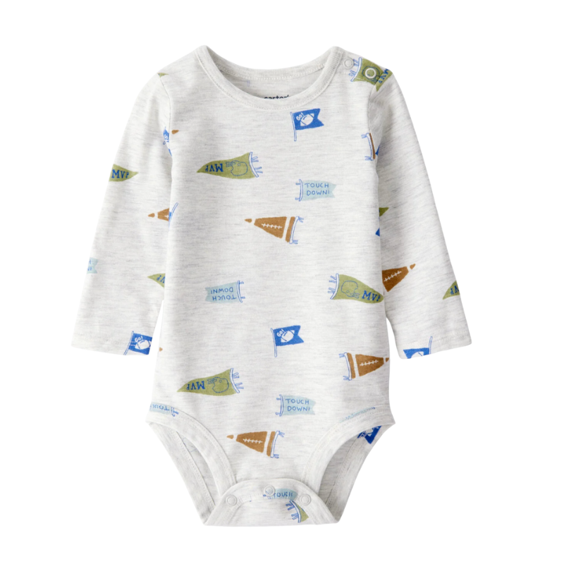 Conjunto mameluco manga larga con pantalón simulación estilo demin