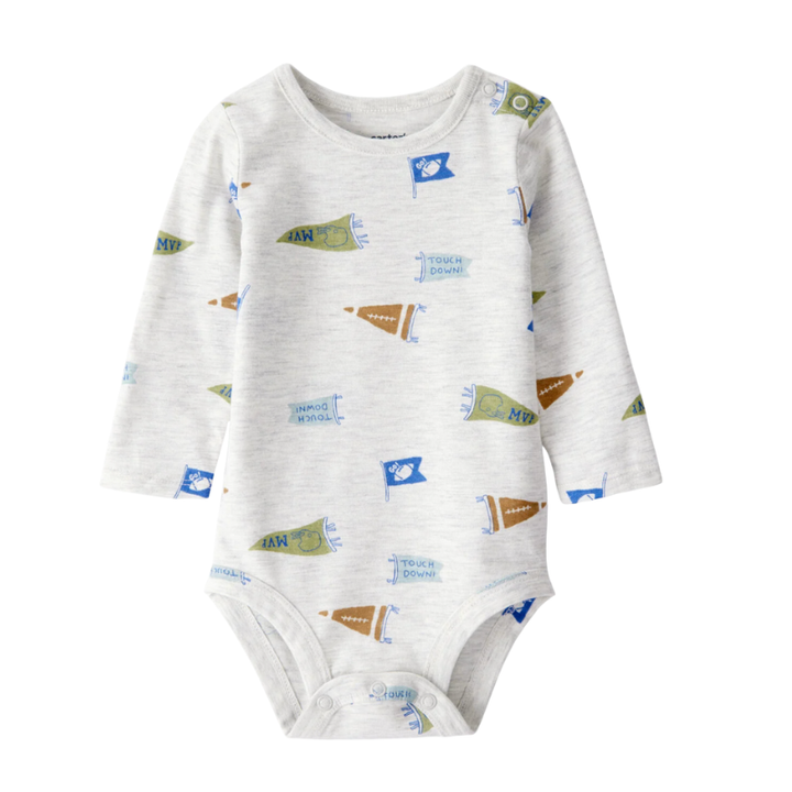 Conjunto mameluco manga larga con pantalón simulación estilo demin