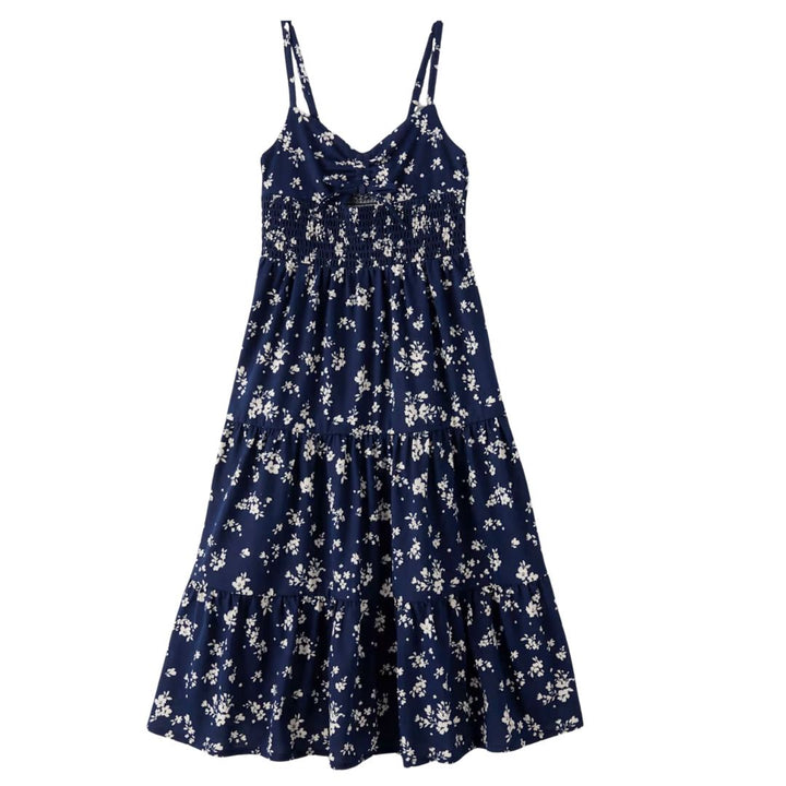 Vestido de tirantes estampado flores