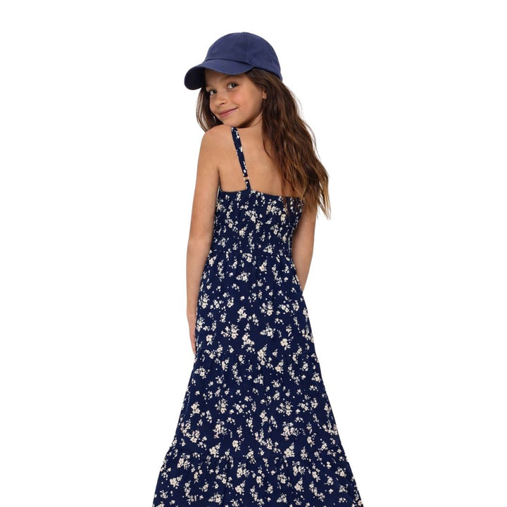 Vestido de tirantes estampado flores