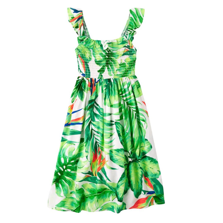 Vestido de tirantes estampado